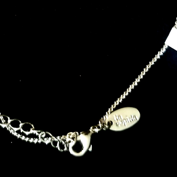 NWT, Lia Sophia Silvertone Crystal Ball necklace - Picture 6 of 6